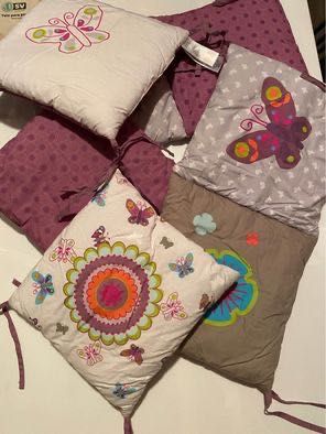 Conjunto têxtil quarto bebé