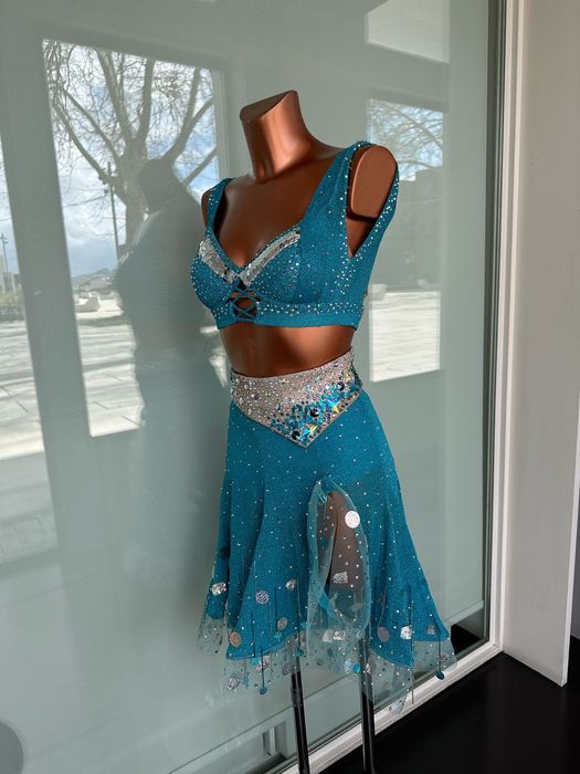 Vestido Latinas Dança Salão