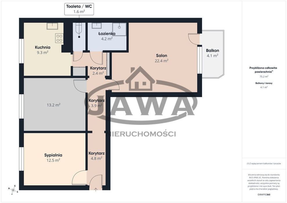 76 m² to przestrzeń, którą naprawdę czuć