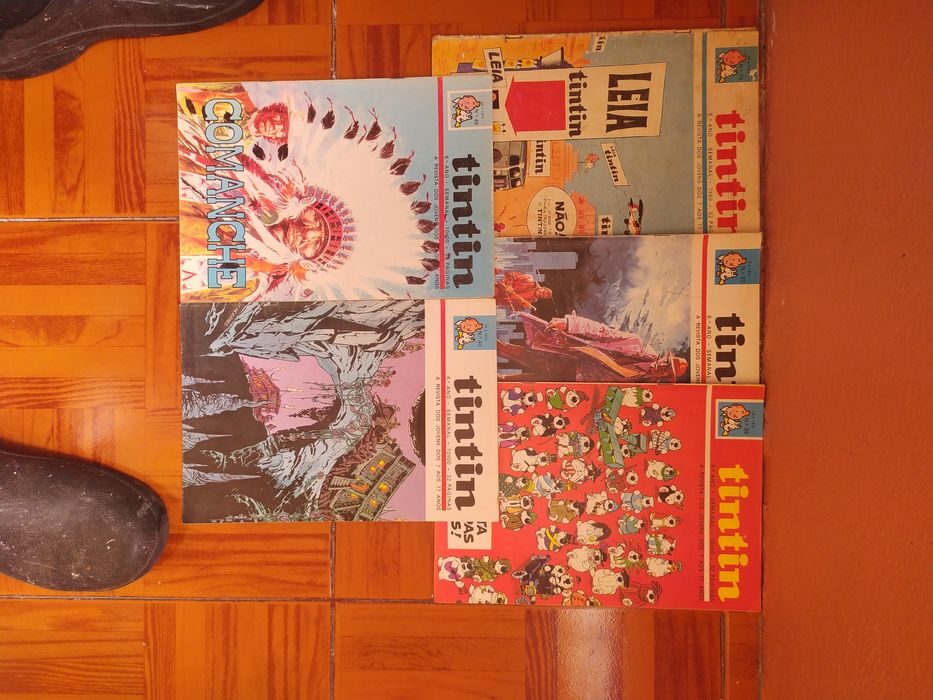 Banda desenhada. Tintin.