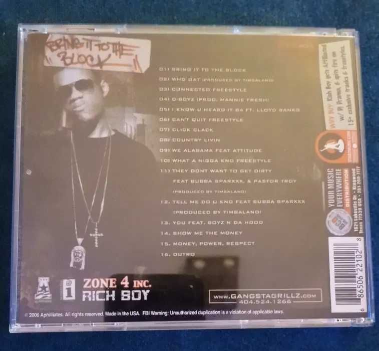 Dj Drama & Rich boy - A gangsta grillz extra CD