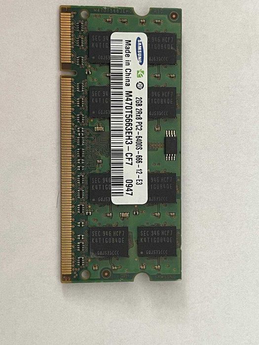 SO-DIMM DDR2 для ноутбуков от Samsung