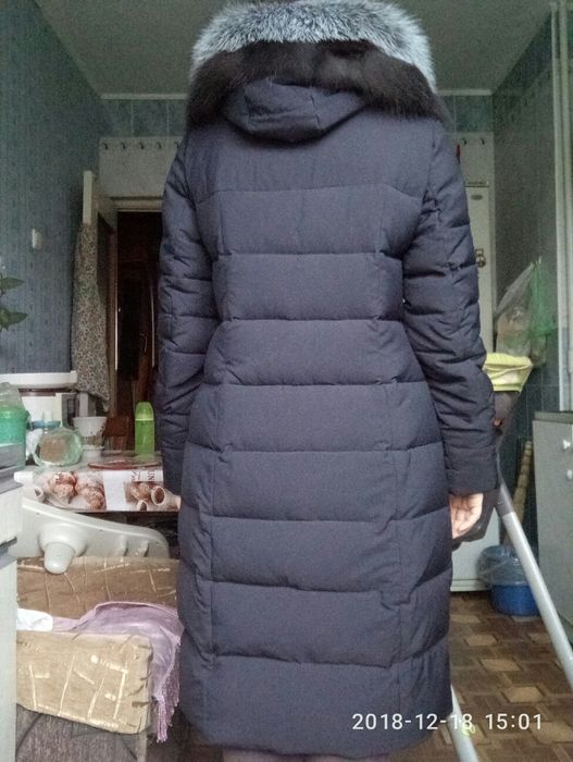 Женская зимняя куртка-пальто HAILUOZI (пуховик) 48-50р-р