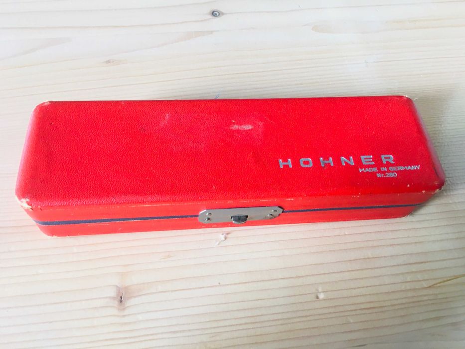 harmonijka ustna HOHNER Chromonika III stara ok 1950 roku