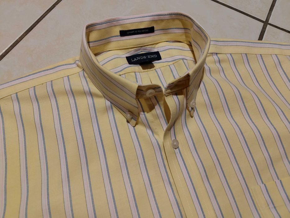 LANDS END USA - NOWA! Markowa Koszula Męska rozmiar XL