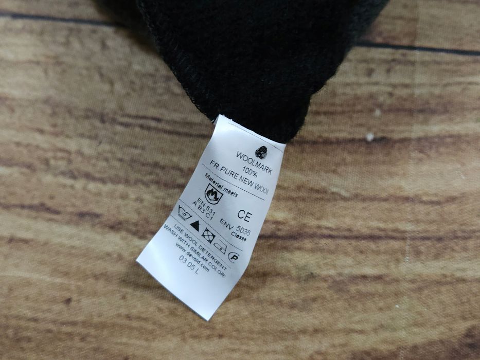 DEVOLD Protection Bluza 100 % Pure New Wool Rozsuwana Męska r. XL