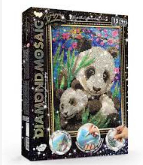 Набор для творчества "DIAMOND MOSAIC" Алмазная мозаика Danko Toys