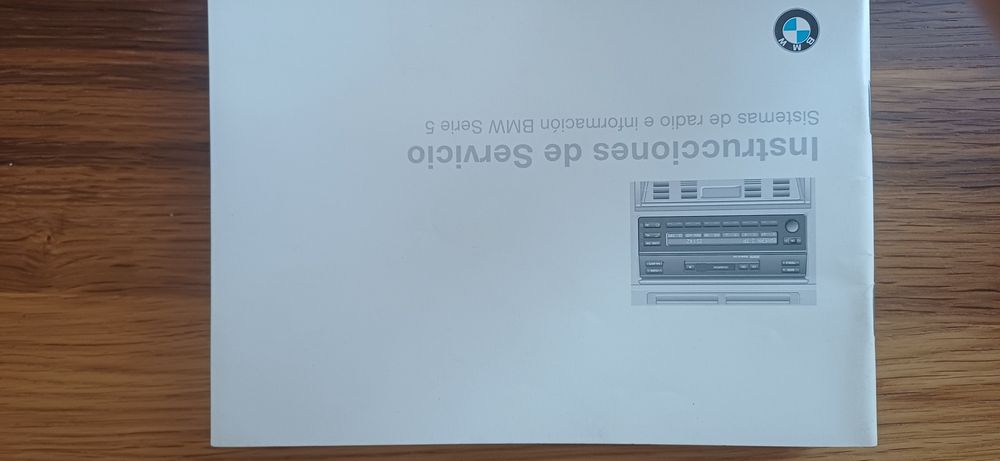 BMW E39 manuais e porta-documentos