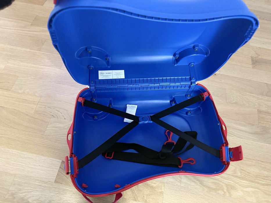 Samsonite Carrinho Trolley Dream Rider Disney Spider-Man 28L Azul