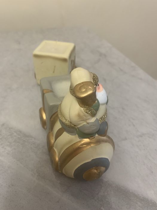 Новогодний декор свечи