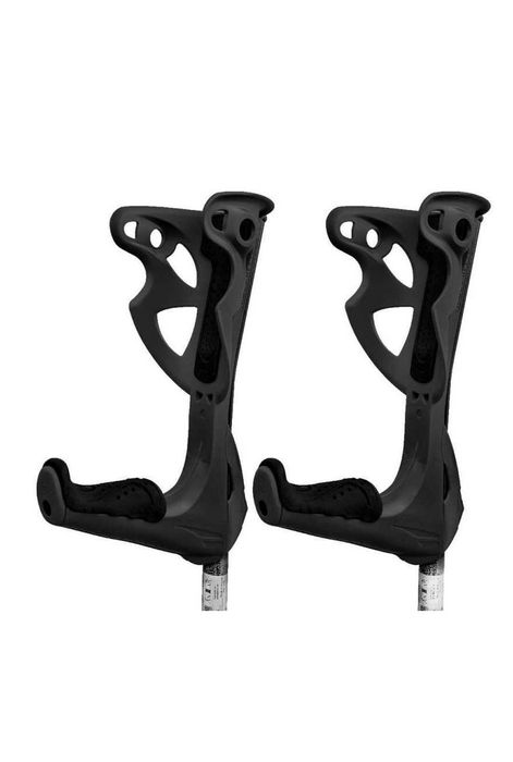 Kule łokciowe FDI OPTI-COMFORT Czarne NOWE para miękka rączka