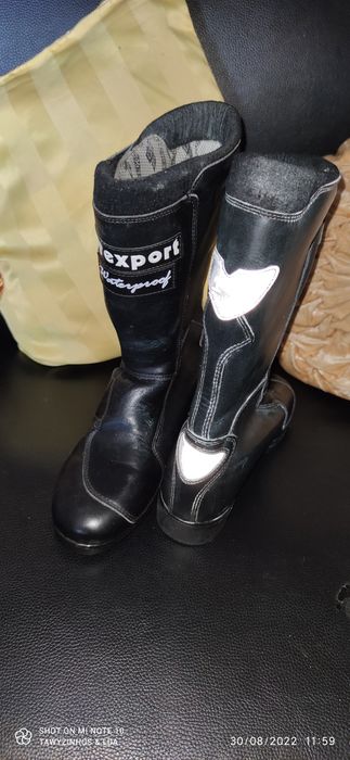 Botas de moto /Aeroporto waterprof como novas