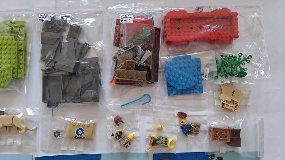 LEGO City 60301 Wildlife Rescue Off-Roader em peças novas