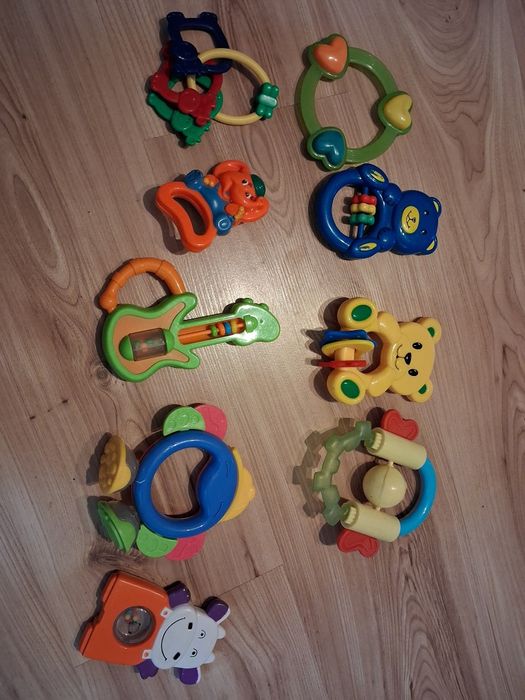 Zestaw grzechotek dla niemowląt