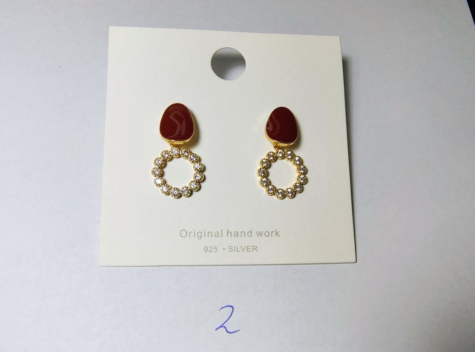 сережки ручної роботи