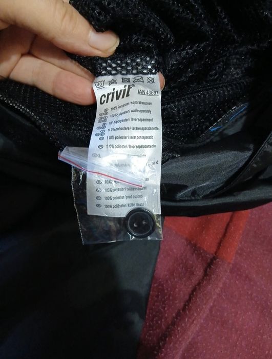 Fato de chuva motard