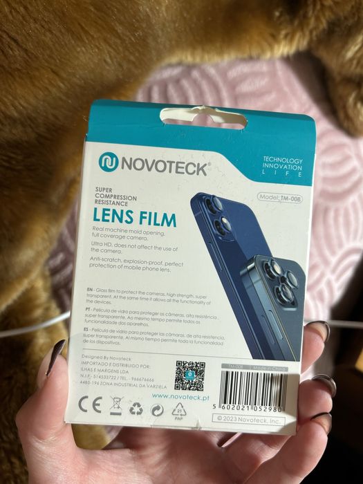 Película para Câmara Traseira Iphone 15 Pro/15 ProMax