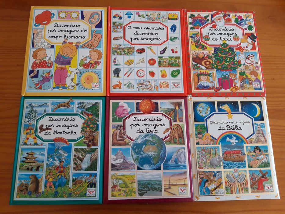 Livros da coleção "Dicionário por imagens"
