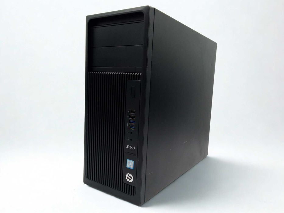 Komputer Używany HP Z240 Xeon 32GB 512 SSD 1TB HDD RTX 2060 W11 GW FV