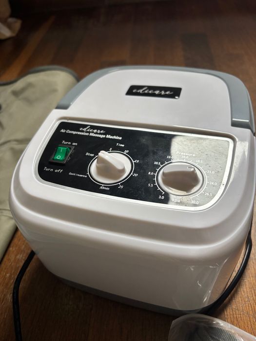 Edicare, Pressoterapia para casa, para pernas e pés cansados
