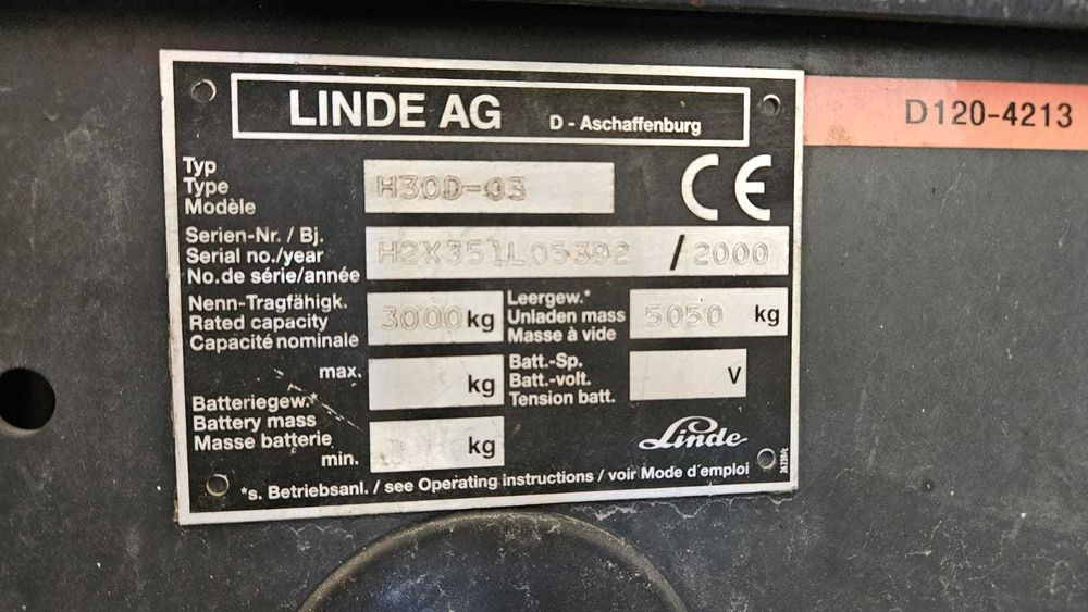 Linde H30 Diesel