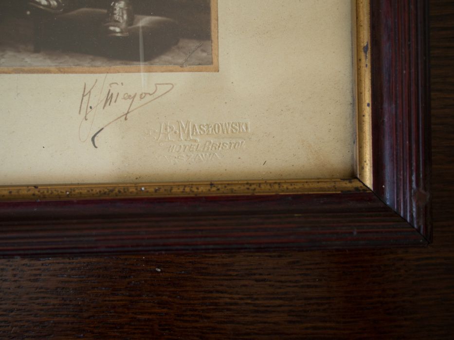 Stare zdjęcie Anatoliusz Masłowski Hotel Bristol Korporacja Chrobacja
