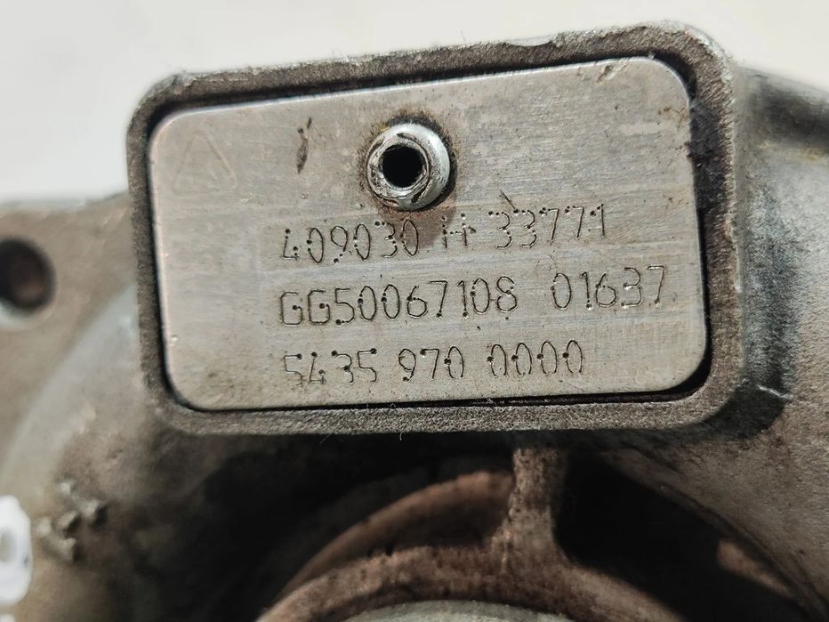 Turbo Compressor BorgWarner Renault 54359700000 1.5 dCi 65cv K9K700