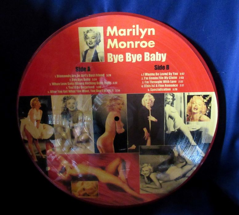 Vinil, Marilyn Monroe, Picture Disc