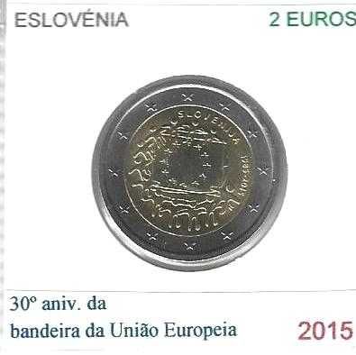 30 Anos da Bandeira da U. E. - 2015 - - Moedas Comemorativas de 2,00 €