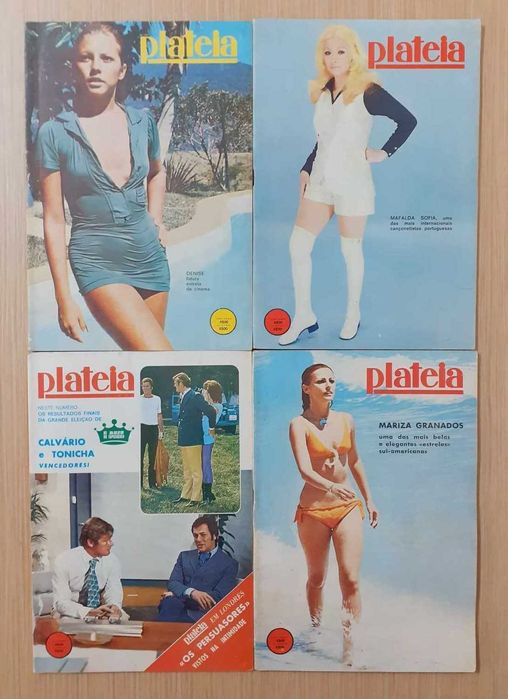 Revistas Plateia de 1971 a 1972 (Lote 6)