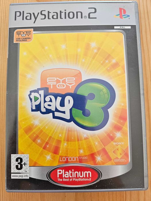 3 jogos com câmara eyetoy