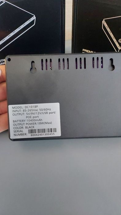 ДБЖ для роутера UPS 5V/9V/12V 10400mAh / DC1018P ИБП