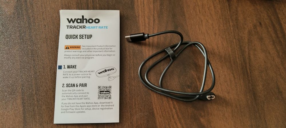 Wahoo  tracker heart rate