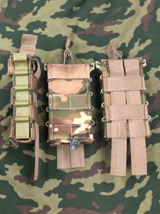 Открытый подсумок магазина мультикам ак 47  ак  74 AR Cordura D1000