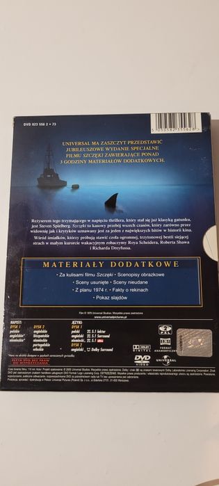 Film Szczęki płyta DVD edycja specjalna