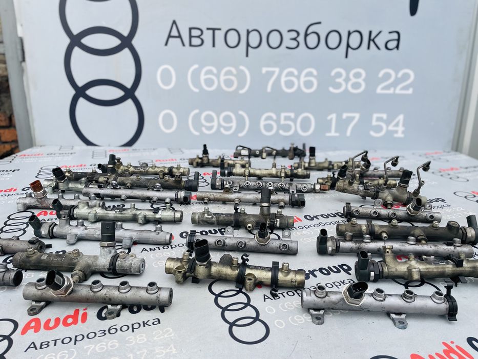 Датчик Тиску Палива Audi A6 C6 Датчик Рампи Розборка Ауді