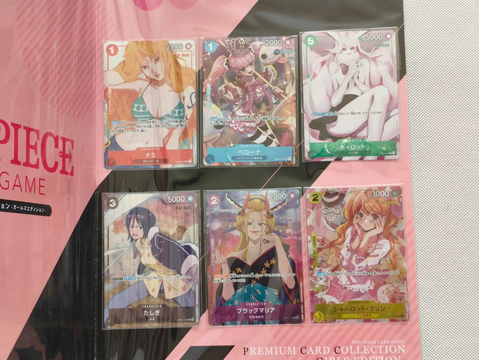 One Piece Card Game Japanese Premium Collection Girls Edition