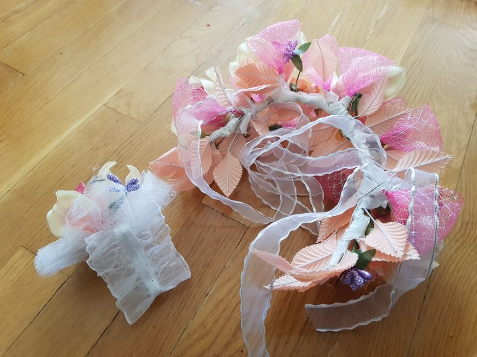 Украшения на голову, венок из орхидей