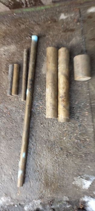 Круг бронзовый  ОЦС, титановая труба