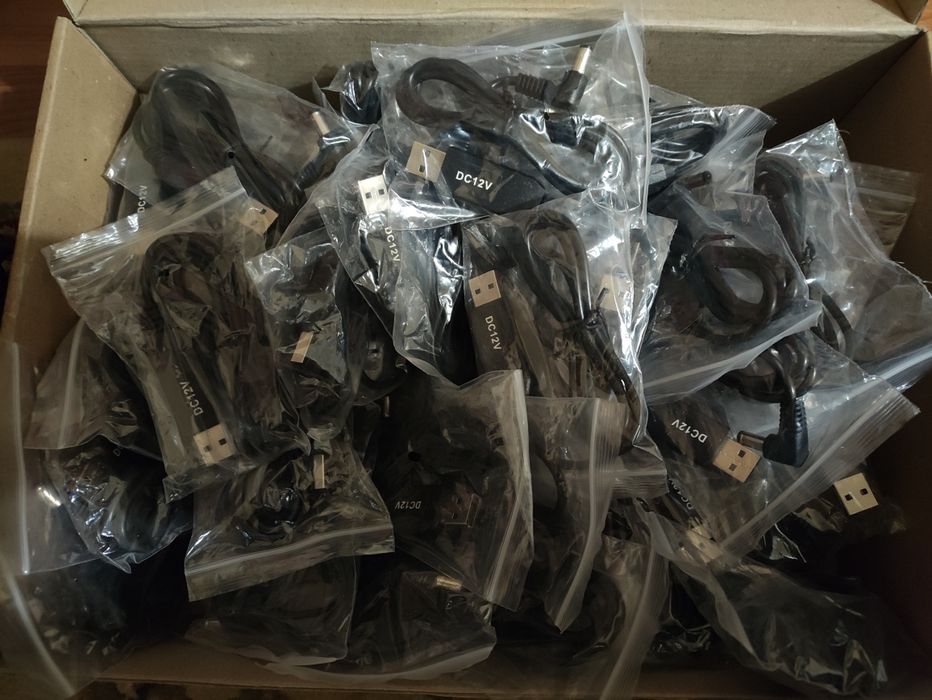 Кабель для роутера от павербанка 12 v, и 9 v