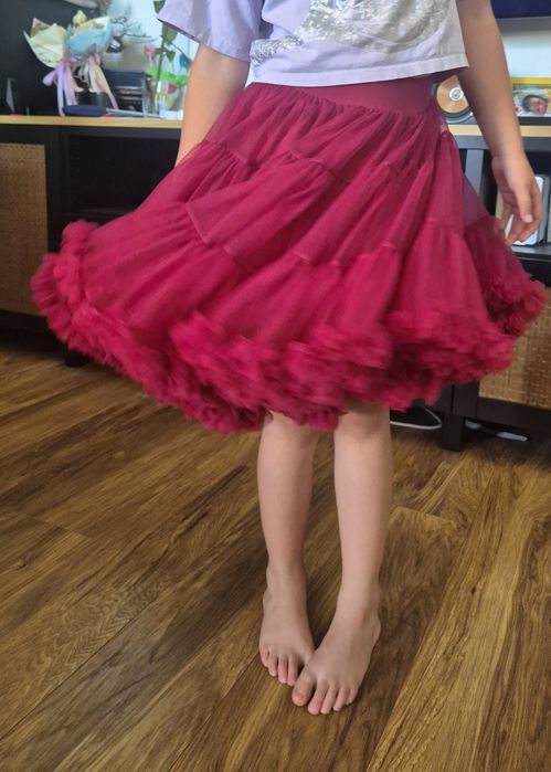 Tutu spódnica bordowa