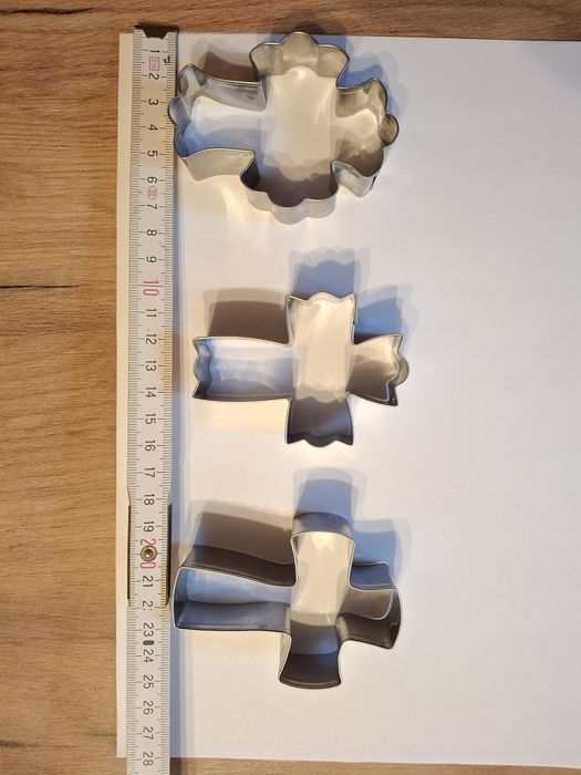 Zestaw foremek -chrzest, komunia