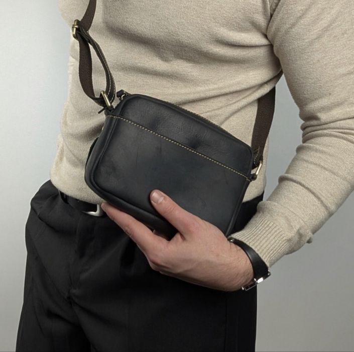 Сумка з натуральної шкіри Crazy Horse