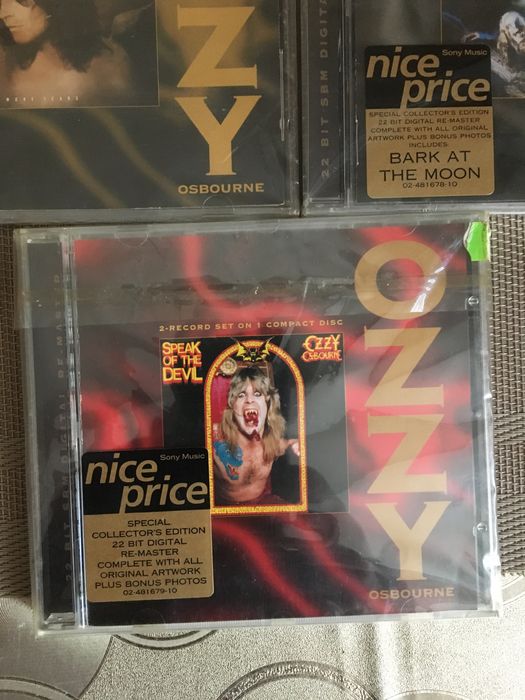 Диски  музыкальные новые Осборн, Оззи .