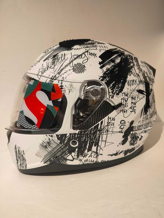 Capacete SHIRO  integral dupla-viseira mota scooter novo