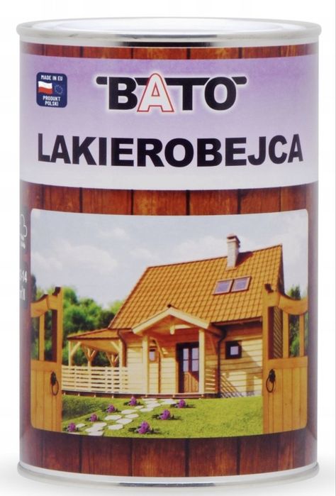Lakierobejca do drewna BATO Bezbarwna 1L