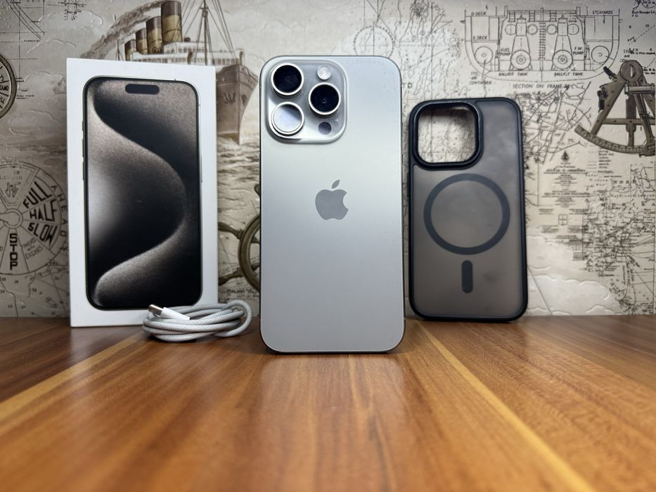 iPhone 15 Pro 256GB • Stan IDEALNY • 88% bateria