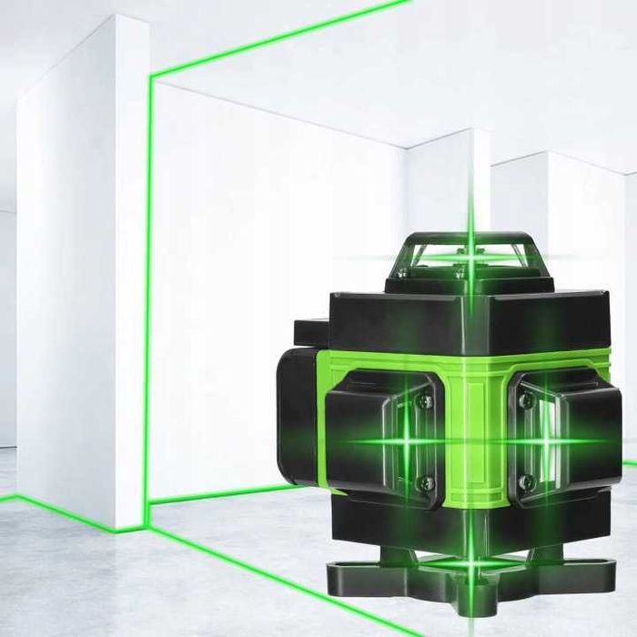 Laser krzyżowy poziomica laserowa 360 płaszczynowa 3D NOWA SOLIDNA!
