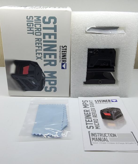 Коллиматор Steiner MPS Micro Reflex Sight  + райзер для пикатинни вивера