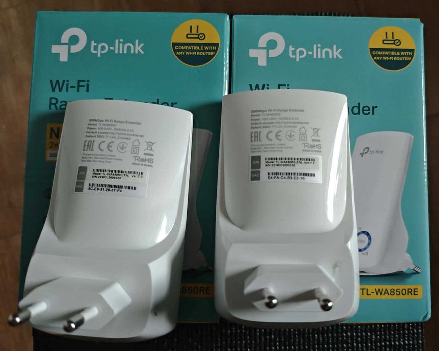 2 Extensores sinal TP LINK N300